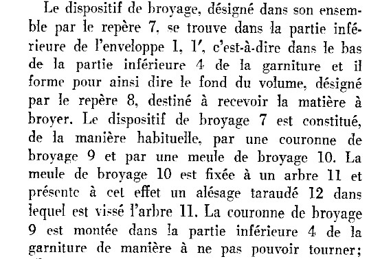 descriptif brevet