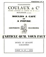 catalogue 1931
