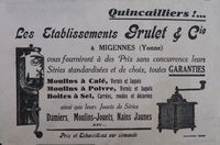 catalogue Grulet